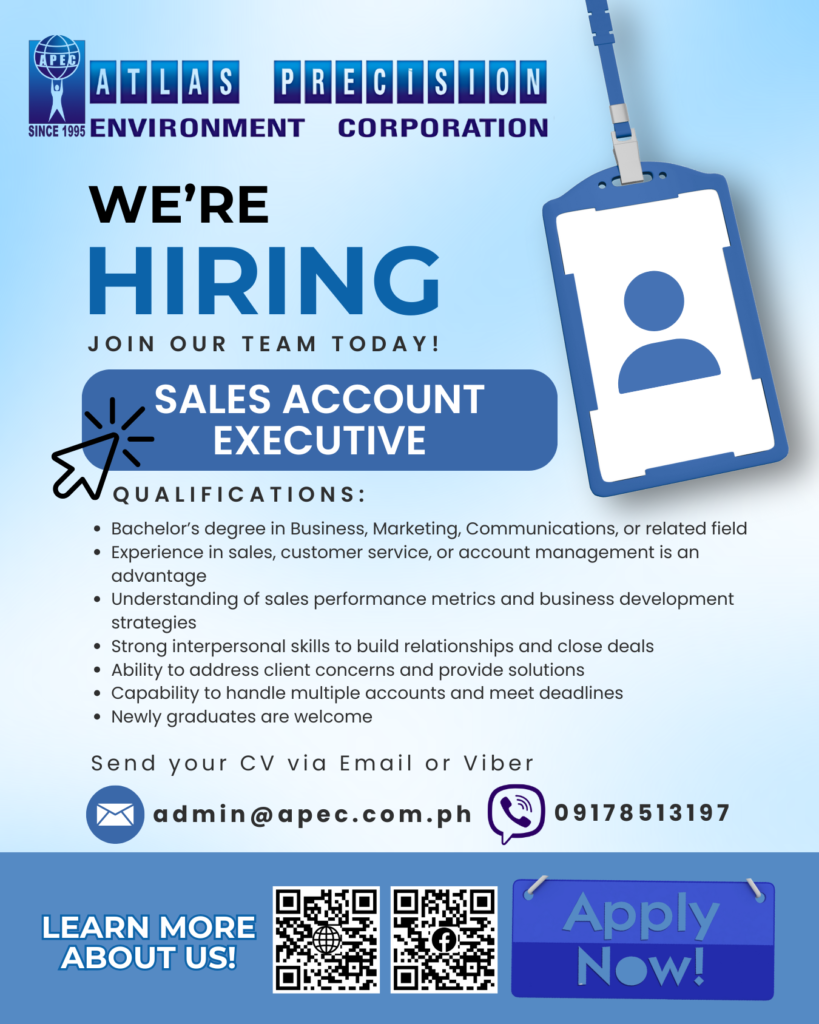 WE ARE HIRING!!!